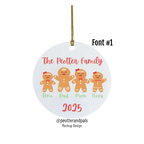 Custom Gingerbread Ornament