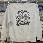 Vibin' With My Demons Crewneck