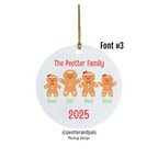 Custom Gingerbread Ornament