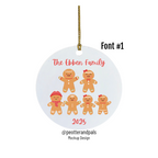 Custom Gingerbread Ornament